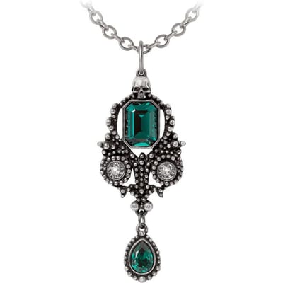 Alchemy Gothic - Gothic Choker - Lost Jewels of Paris - voor Vrouwen - zilverkleurig