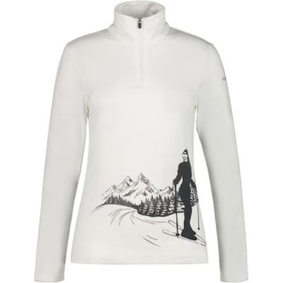 ICEPEAK - Ellenton - Skipully met rits dames - Wit