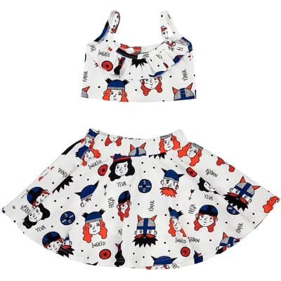 Set Top en Rok Baby Meisje Raspberry Republic Lambada
