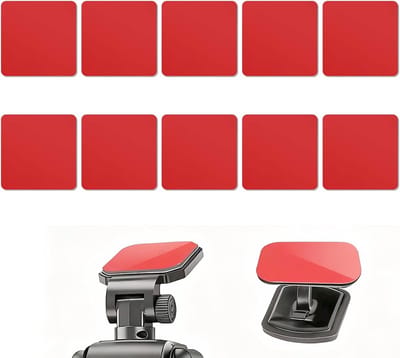 Extra Sterke Dubbelzijdige Tape - 10 Stuks voor Dashcams, GPS, Camera's en Meer - 3 Meter Lang