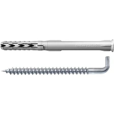 Fischer (563088) constructieplug SXR 8 x 60 WH winkelhaak (Blister 2 stuks)