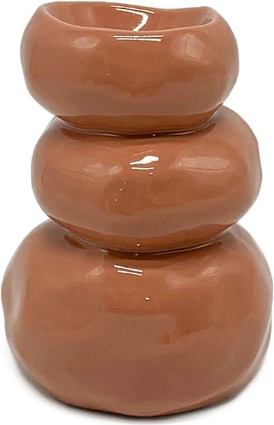 HomeBound by KY | Aardewerk brander Henge sandstone | 8,7x7,5x12,4cm | brander aardewerk sandstone henge