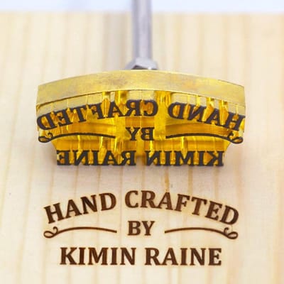 Brandijzer Stempel - Leer Stempel - Hout Branden - Individueel Metaal - 10x10 cm
