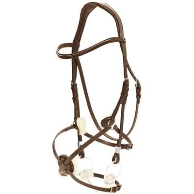 Hoofdstellen voor paarden Stübben muserolle mexicaine Pro-Jump Slide&Lock