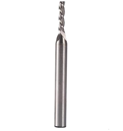 CNC Freesbit 3mm Diameter, 3-Snijder HSS en Aluminium Frees, Duurzame Router Cutter voor Precisiewerk