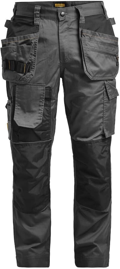 Jobman 2358 Floorlayers Trousers Stretch 65235820 - Donkergrijs/Zwart - C44