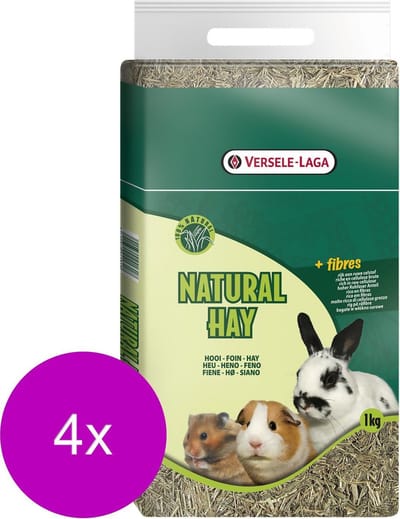 Versele-Laga Hooi - Ruwvoer - 4 x 1 kg