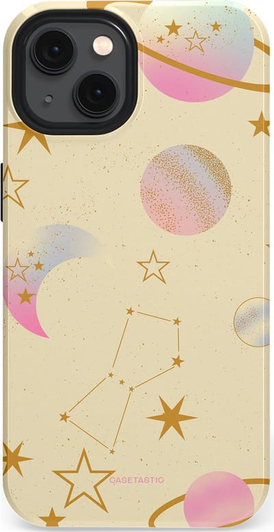 Casetastic Hoesje Geschikt voor Apple iPhone 13 Magsafe - Stijlvolle Beschermende Duo-layer Case - Zomerse nacht