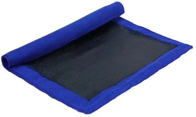 Auto Wasdoek - Klei Handdoek - Auto Schoonmaken - Krasvrije Lak - 30x30 cm - Zwart en blauw