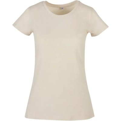 Build your Brand Ladies´ Basic Tee BYBB012 - Sand - XS