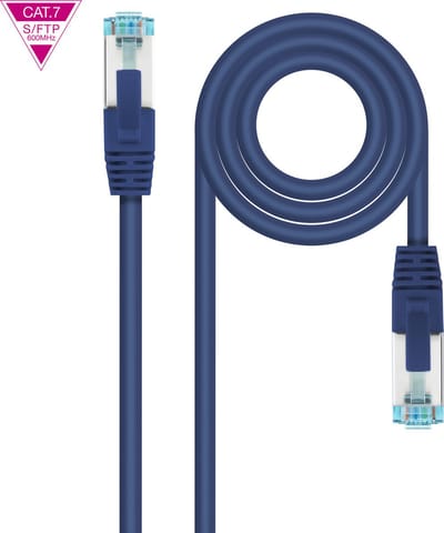 Nanocable 10.20.1700-L30-BL netwerkkabel Blauw 0,3 m Cat7 SF/UTP (S-FTP)