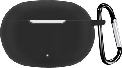 KELERINO. Siliconen Hoesje Geschikt voor Beats by Dr. Dre Studio Buds Headset - Zwart