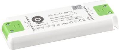 Inbouw driver 12V, 11A - 132Watt - Slim - POS