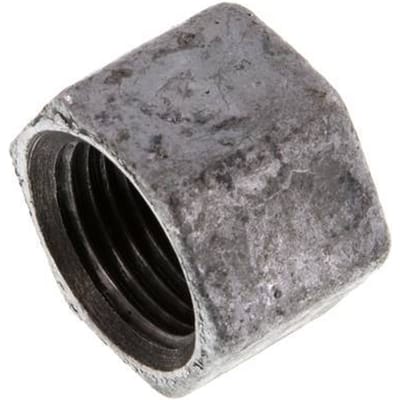 Rp 1/2'' Verzinkt Gietijzeren Afsluitkap 25 Bar [5 Stuks]