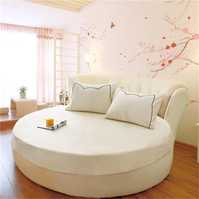 Katoenen Hoeslaken voor Eenpersoons, Tweepersoons en Super King Size Bedden - Zacht, Effen Kleur, Wasbaar en Onderhoudsvriendelijk (200x200+25cm, Beige)