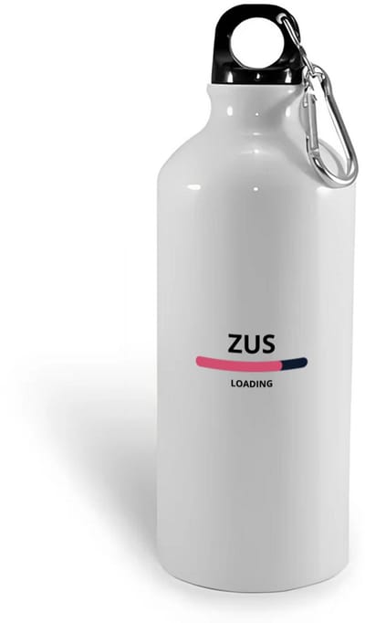 Hacebo® - zus loading waterfles - Zus - ochtendkoffie laden - verjaardagscadeau - verjaardag - cadeau - cadeautje voor zus - zus artikelen - kado - geschenk - gift - water fles - 400ML