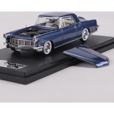 Gfcc 1:64  1956 Lincoln  Continental Mark Ii Alliage Moulé Sous Pression Modèle de Voiture Jouet gray