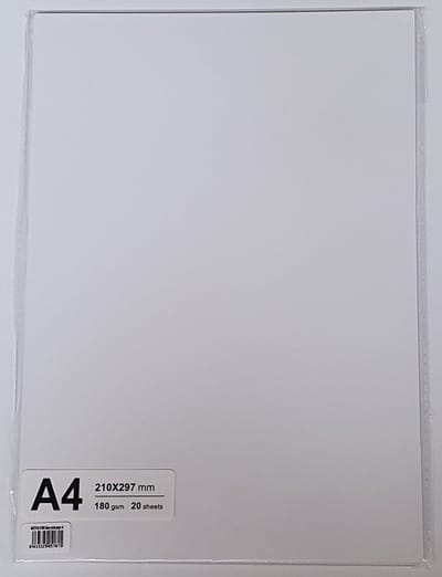 Aigostar A4 fotopapier glanzend 180 gram 20 vel