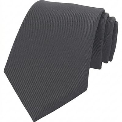 Sorprese Stropdas - Antraciet Grijs - 100% Zijde - Stropdassen voor heren - Cadeau