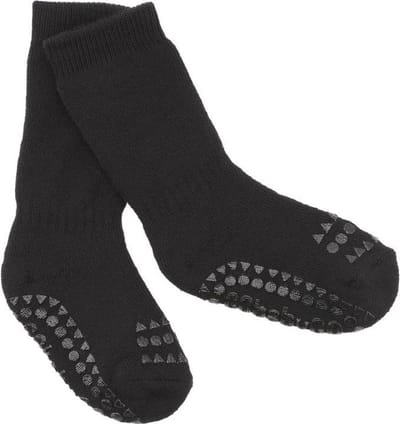 Gobabygo Sokjes Antislip Junior Zwart Maat 23/26