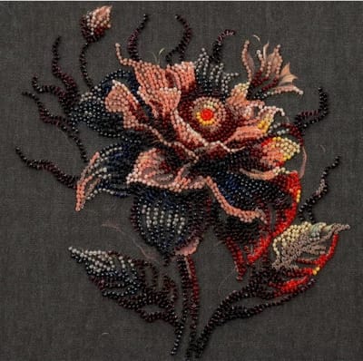 KRALEN BORDUURPAKKET FLOWER OF THE NIGHT - Nachtbloem - 20 x 20 cm- inclusief nederlandse gebruiksaanwijzing