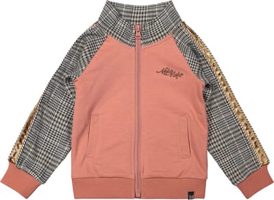 Koko Noko Vest Dusty Pink /Grey maat 104