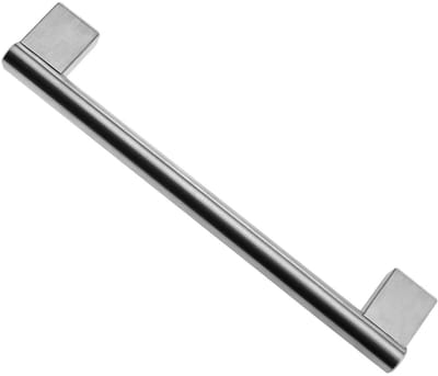 Dailygoods- Deurgreep 10x - Laser gesneden - Holle Handgrepen - Diameter 12mm - Hoogte 34mm - Boorgat 192mm - Totale lengte 214mm - Keukenhandgreep