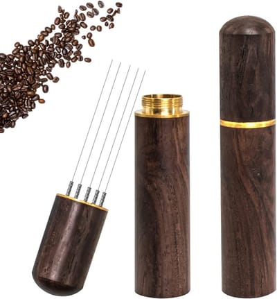 Professionele Espresso Roestvrijstalen Roerstaaf - Koffie Verdeelgereedschap voor Barista's, Perfect voor Espresso en Koffie Bereiding