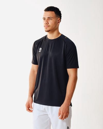 Robey Tennis Club Tee - Zwart - L