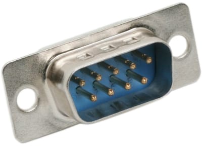 5x D-Sub Stekker 9-Polig Mannelijk – VGA / D-Sub Plug om te Solderen – 2-Rijige Monitor Connector - 5 Stuks [05138]