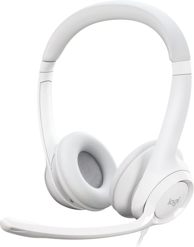 Logitech H390 - Computer Headset - USB A - Ruisonderdrukkend - Off White