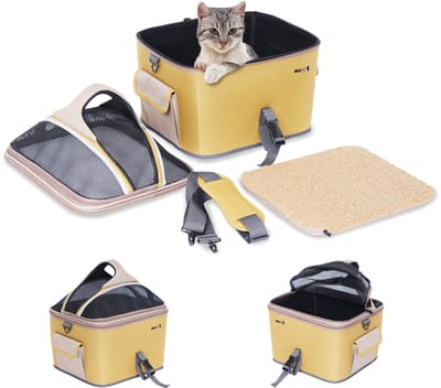 MaxxPet Fietsmand hond - Hondenmand fiets - Voor Bagagedrager - 40x28x34cm - Bruin