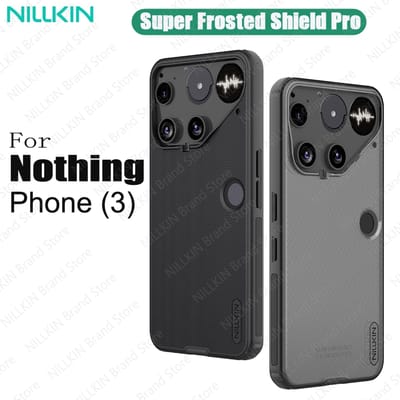 Voor Nothing Phone 3 Niets Telefoon 3 Case Nillkin Frosted Shield Pro Zachte Randen Harde Shell Schokbestendig Ultradunne Achterkant Voor Niets Nothing Phone3