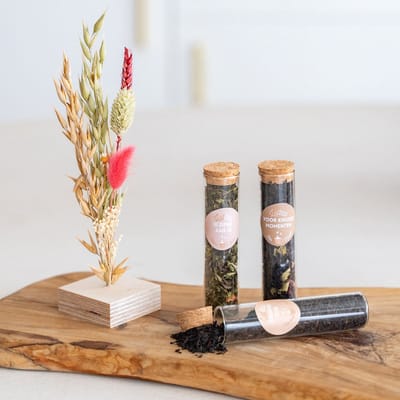 Lottea Giftset Theeproeverij 'Knuffel voor Jou' - vriendschap cadeau, cadeau vriendin, cadeaupakket, thee cadeau, thee pakket, thee geschenkset