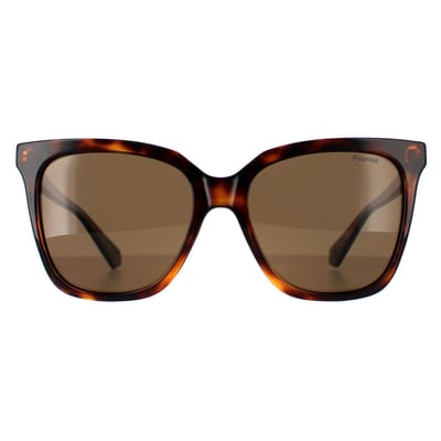 Polaroid PLD 4155/S/X 086 SP havana brons gepolariseerde zonnebril
