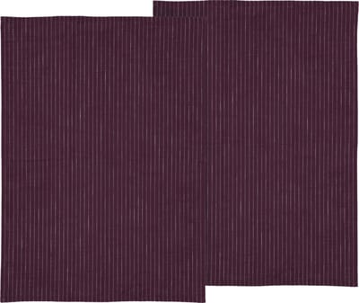 Södahl organic Line Theedoek 50 x 70 cm 2 stuks Purple