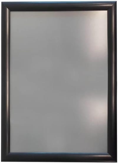 Zwart Aluminium Wissellijst Kliksysteem - Formaat 42x29 cm