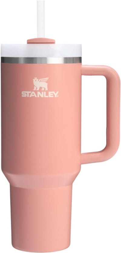 Stanley Quencher H2.0 Flowstate Tumbler 1.2L (Exclusive Sienna) - RVS - Lekvrije Thermosbeker met Rietje & Handvat – Geïsoleerd RVS – BPA-vrij - Drinkfles Waterfles
