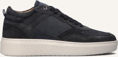 STEFANO LAURAN Enzo-65 Sneakers - Leer - Heren - Blauw - Maat 40
