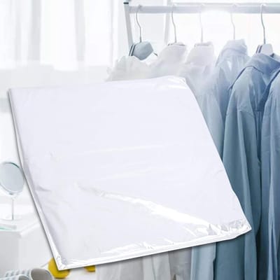 Kledinghoezen - Opbergzakken - Kleding Beschermen - Ademend Materiaal - 50 stuks - Transparant