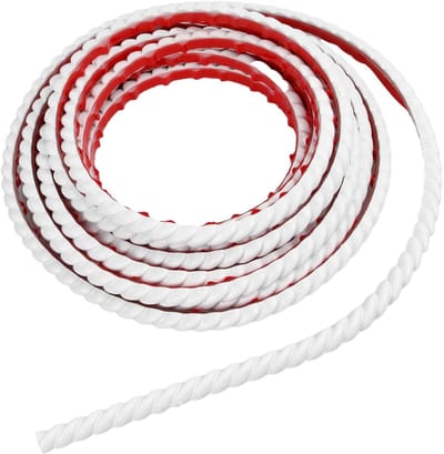BRENZOOS- Behangrand Zelfklevend - PVC Behangrand - Decoratieve Randstrip - Flexibele Vormlijst - 3D Behangrand - Eenvoudige Installatie - Decoratierand
