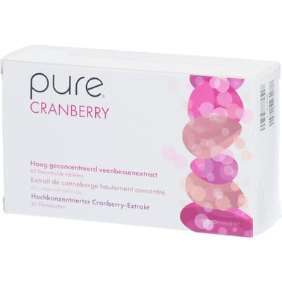 Pure® Cranberry 60 Gecomprimeerde tabletten