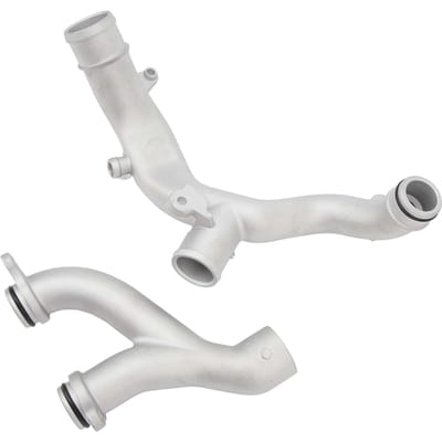 Koelvloeistof Uitlaatpijpen LR090630 Aluminiumlegering Radiator Waterkoelsysteem Pijpenset Vervanging voor Jaguar F-Type