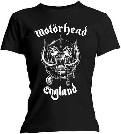 Motorhead - England Dames T-shirt - L - Zwart
