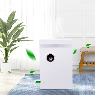 Luchtontvochtiger Elektrische Ontvochtiger 2200ML 100W 220V Huishoudontvochtiger Met LED Display Binnenontvochtiger
