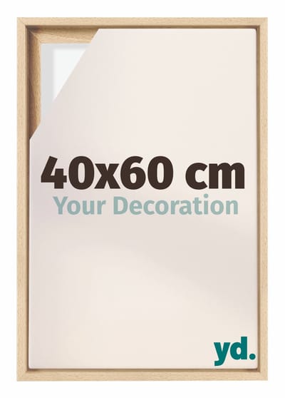 Your Decoration - Baklijst 40x60 cm - Wit Mat - Baklijst voor Canvas - MDF - Lyon