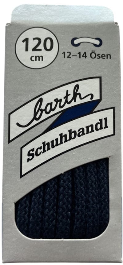 Veters dik rond 120 cm Blauw (Barth)03