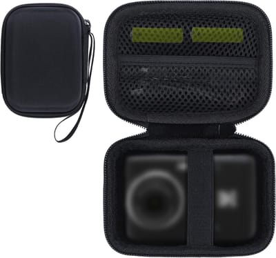 SnelShoppen - Hard Case Zwart voor Compact Camera's - Bescherming voor Digitale Camera's zoals FZ55/FZ45 - Duurzaam en Lichtgewicht - Ideaal voor Reiz