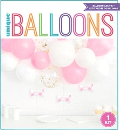 Balloon arch kit - ballonnenboog kit - roze - wit - latex ballonnen pakket