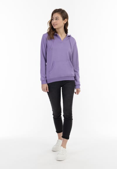 Mymo Hoodie Dames lila